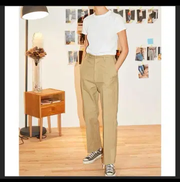 THE SHINZONE 베이지 치노 팬츠 36