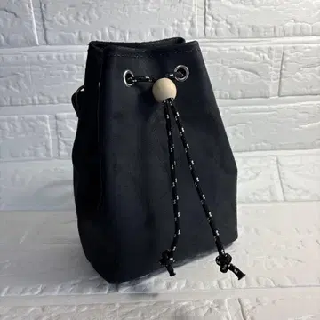 custom leather 스웨이드풍 복조리 블랙