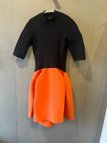 CFCL pottery dress1 반팔 니트 원피스