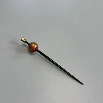 헤어콤 금 장식