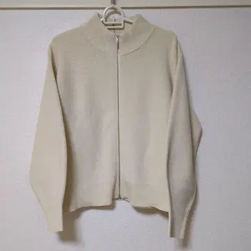 스캐파 SCAPA 니트 블루종 가디건 아이보리 38호