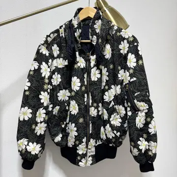 PINK HOUSE 핑크하우스 꽃무늬 MA-1 타입 블루종 90s