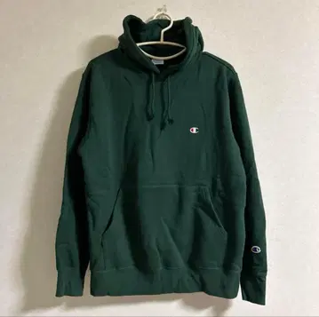 새상품급 챔피온 후드티 그린 M 속기모