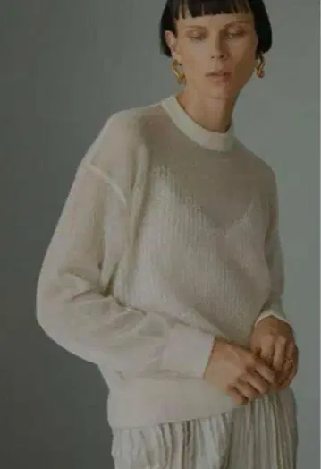 Ameri vintage BUSTIER PATTERN KNIT