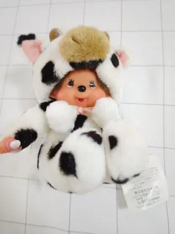 몽치치 애니멀 드레스 소 택 포함 봉제 인형