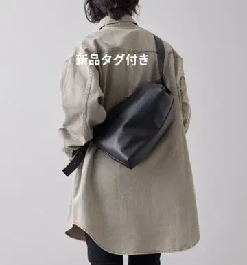 새상품 이아파피요네 2WAY 가죽 숄더백 블랙