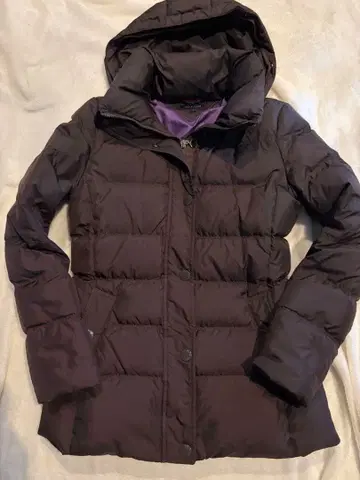 [하자품 정크제품] 타미힐피거 다크 퍼플 다운 자켓