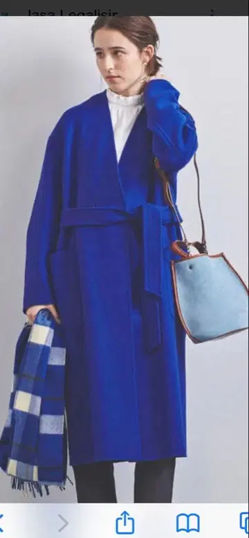 새상품급 유나이티드 애로우즈 UBCS 리버 스탠드 V 노카라 코트