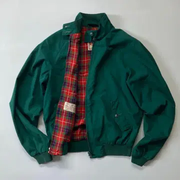 바라쿠타 G9 안감 체크 무늬 탄력 해링턴 자켓 스윙탑