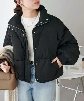 DISCOAT [리바이벌] 충전솜 숏 블루종