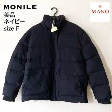 MANO MONILE 모니레 다운 자켓 다운 코트 네이비