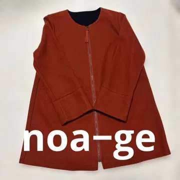 noa-ge 캐주얼 자켓 아우터 오렌지 L 사이즈