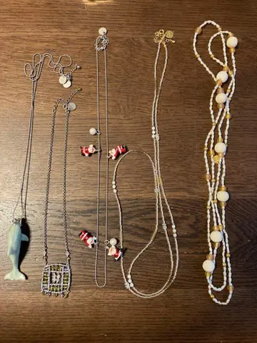 시모사코 히데키 powder 목걸이 5점 세트