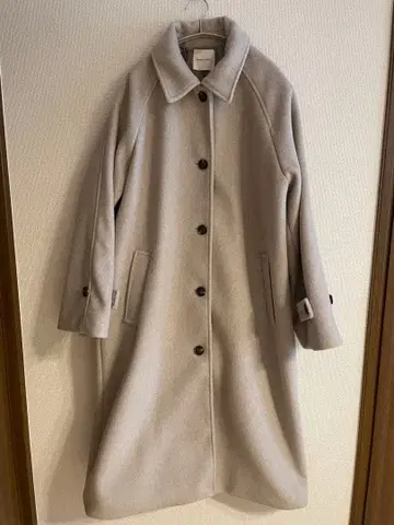 FREAK'S STORE 베이지 롱 코트