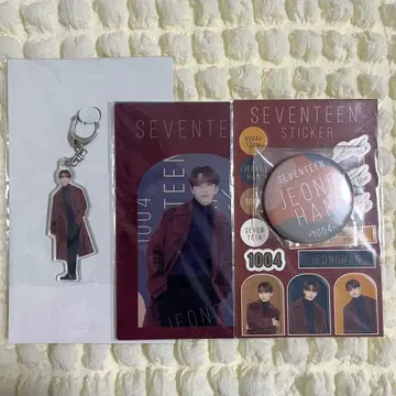 정한 아크릴 키링 캔뱃지 엽서 복권 winter