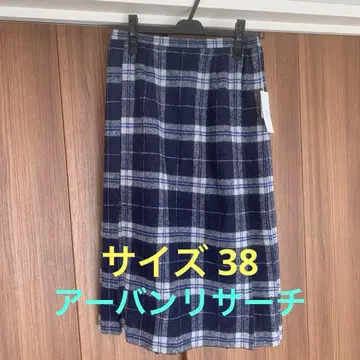 어반 리서치 울 플리츠 스커트 허리 64~74