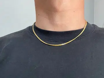 금 목걸이 파우치 포함