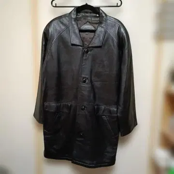 Saint Viara RealLeather 코트 쇼와 레트로