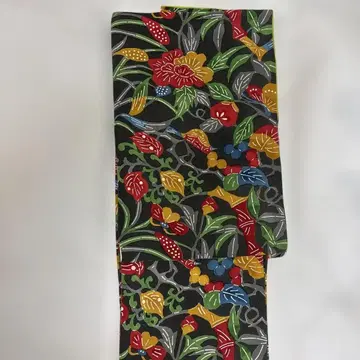 컬러풀 꽃무늬 염색 코몬 톨 사이즈