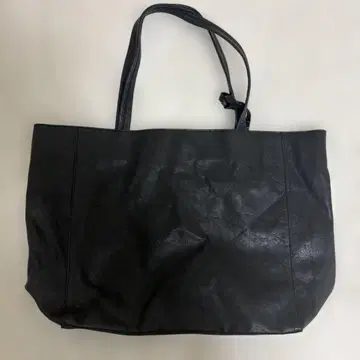 [ 새상품급 ] 블랙 토트백 내 포켓 부착