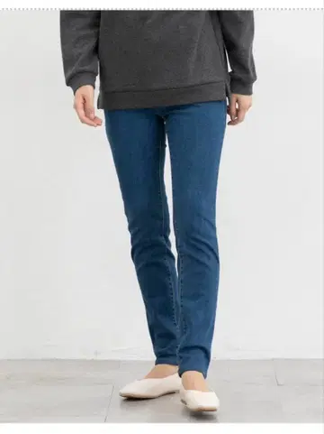 허니즈 하니포카 시리즈 따뜻한 데님 스키니 팬츠