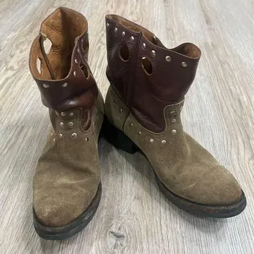 SANTO DOMINGO 엔지니어 부츠 스웨이드 가죽 사이즈 27cm