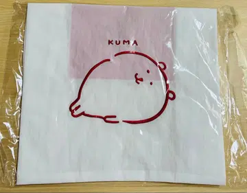 나가노 캐릭터즈 자수 에코백 KUMA 화이트