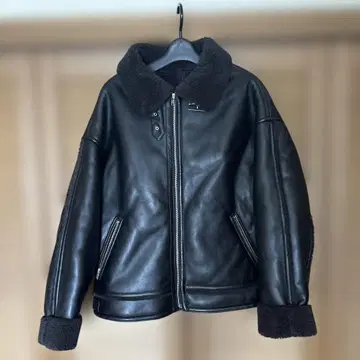 새상품급 블랙 가죽 허리 벨트 자켓