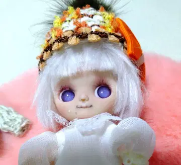 미니 브라이스 사이즈 커스텀 아이시 인형 하얀 요정