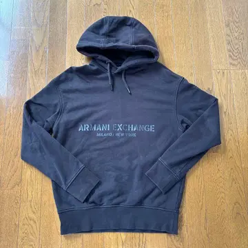 Armani Exchange 아르마니엑스체인지 블랙 후드티 XS