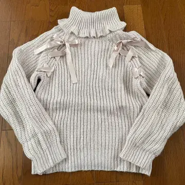 앙크루즈 니트 핑크