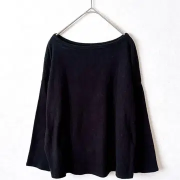 핸즈 오브 크리에이션 티셔츠 상의 면100% 블랙 F 긴팔