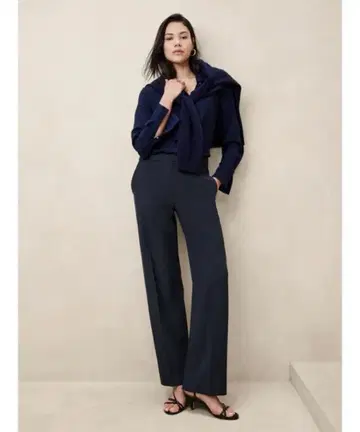 새상품 BANANA REPUBLIC 스컬프트 스트레이트 팬츠