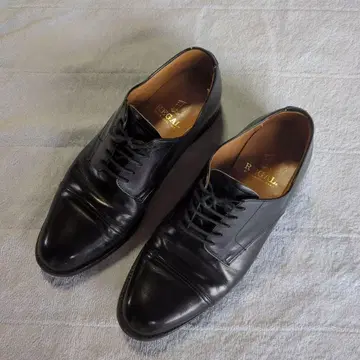 REGAL 블랙 드레스 슈즈 가죽