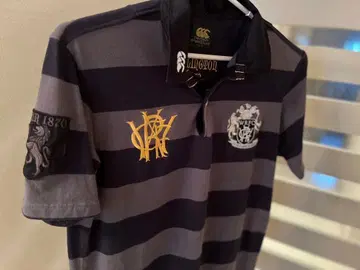 Canterbury 스트라이프 피케 셔츠, T셔츠 2장 세트