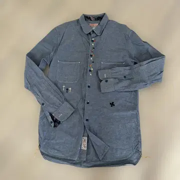 SALTWATER COWBOY 데님 셔츠 M