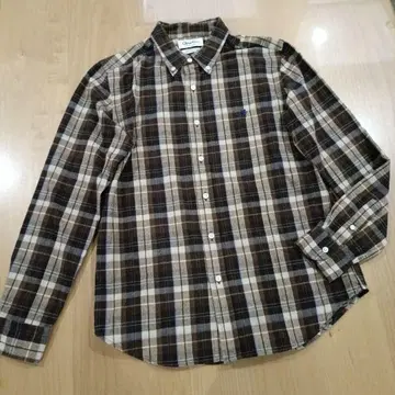 짐플렉스 비에라 기모 체크 셔츠 보이즈