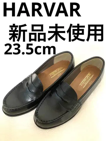 HARVAR 블랙 로퍼 23.5cm 미사용 새상품 새상품급