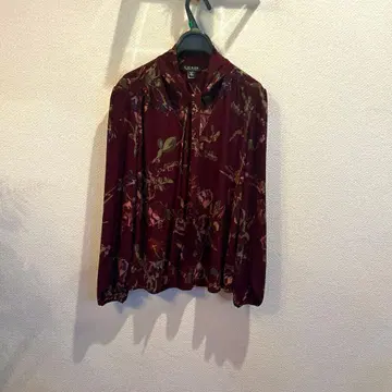 랄프 로렌 블라우스 보르도