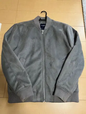 Abercrombie & Fitch 그레이 MA-1 자켓 M