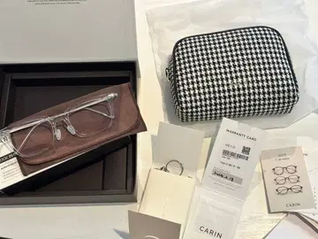 한국 CARIN 클리어 프레임 안경