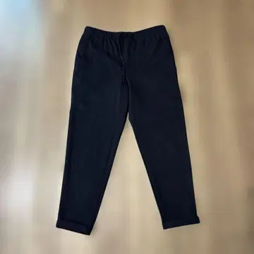 ZARA 네이비 이지 팬츠 롤업 밑단