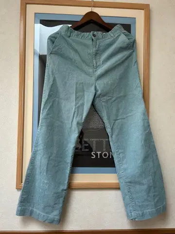 [ 니코앤드 스카이블루 코듀로이 플레어 팬츠 ] M 사이즈