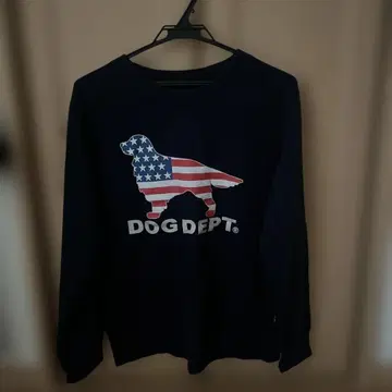 DOG DEPT 미국 국기 디자인 트레이닝복 M