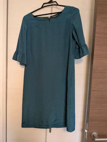 BEAUTY & YOUTH 틸 반팔 원피스 M