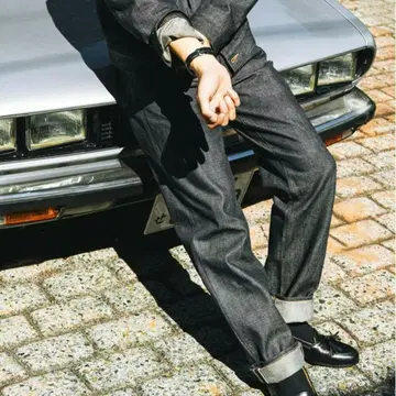 SUGARHILL 28 새상품 택 포함 미사용 모던 데님 인디고