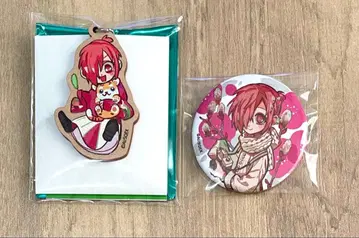 지박소년 하나코 군 뮤지엄 미츠바 캔뱃지/우드 키링 세트