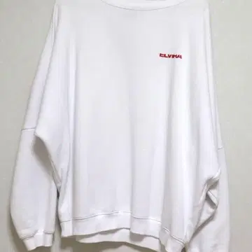 [ ELVIRA 엘비라 ] 화이트 트레이닝복 M 사이즈