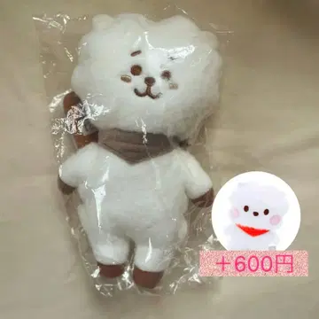 bt21 라떼 컬러 RJ 봉제 인형 검색: JIN 진