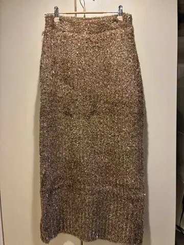 ANDREA&Co. 골드 계열 타이트 스커트 F